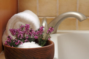 Epsom salt bath